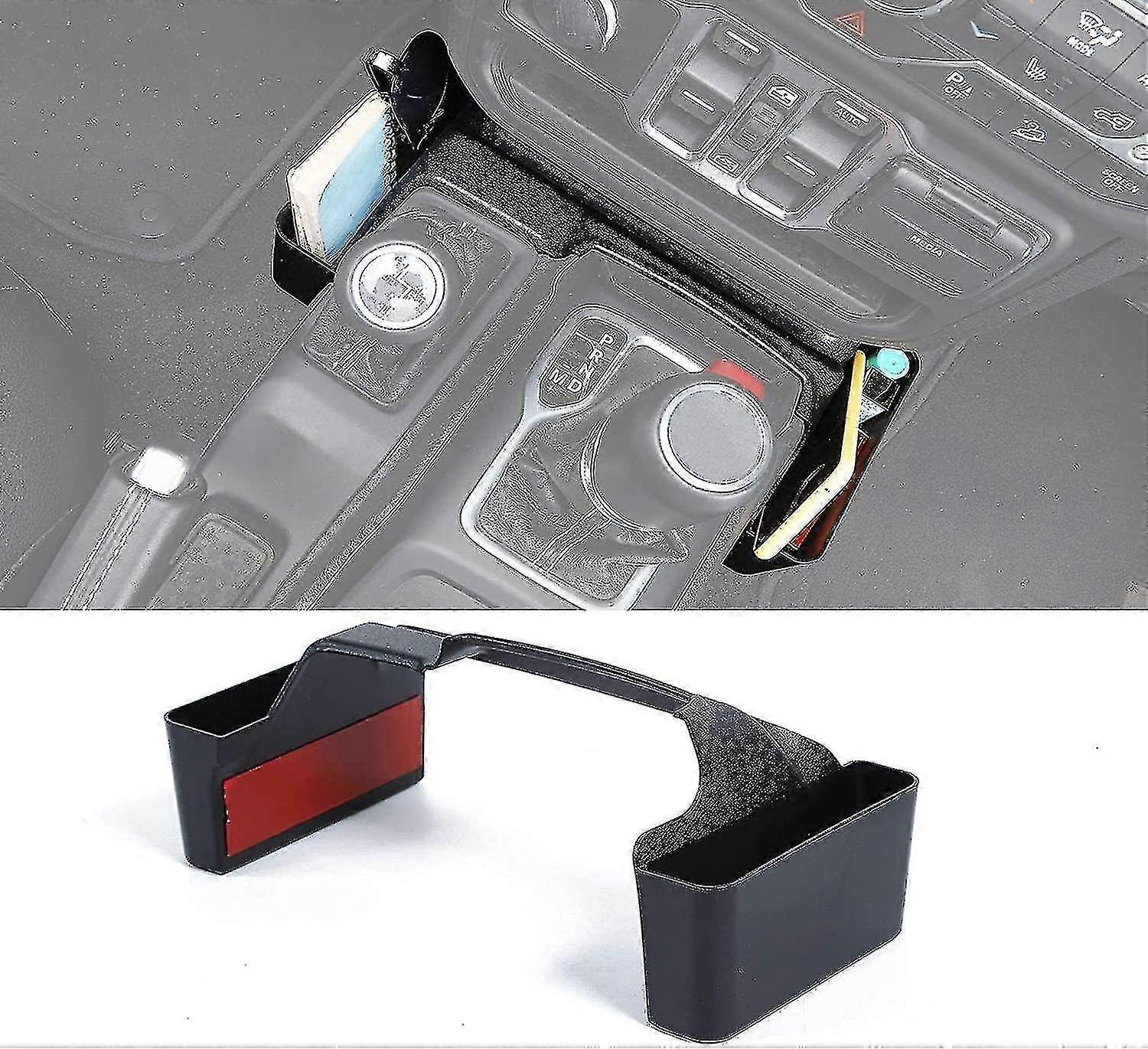 Update Gear Tray For 2018-2022 Jeep Wrangler Jl Jlu & Gladiator Jt Gear Shift Storage Box, Interior Accessories