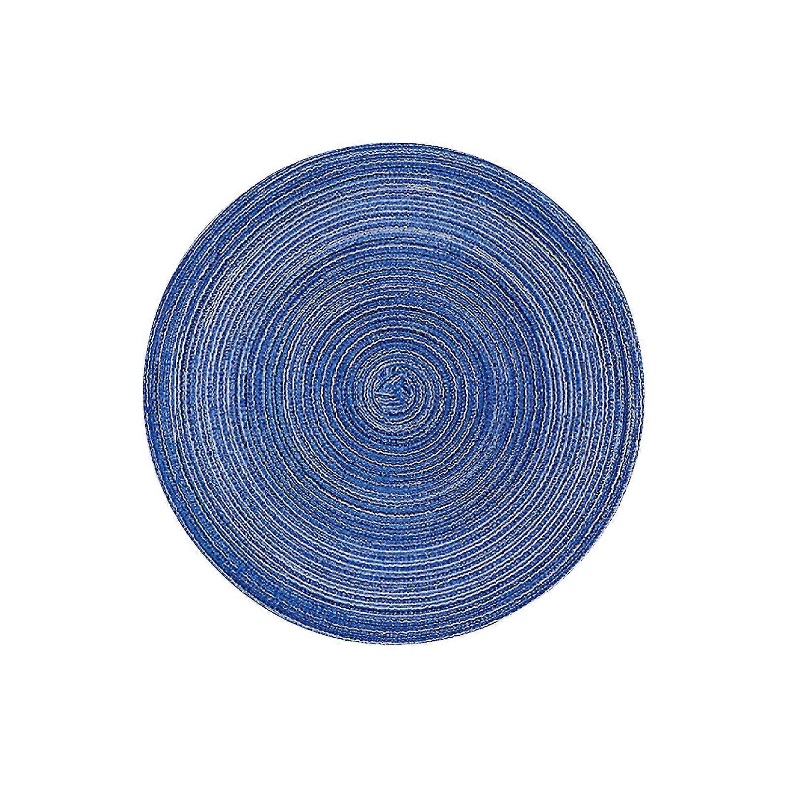 18cm Ramie Cotton Yarn Table Mat Insulation Pad (satin Dyeing)