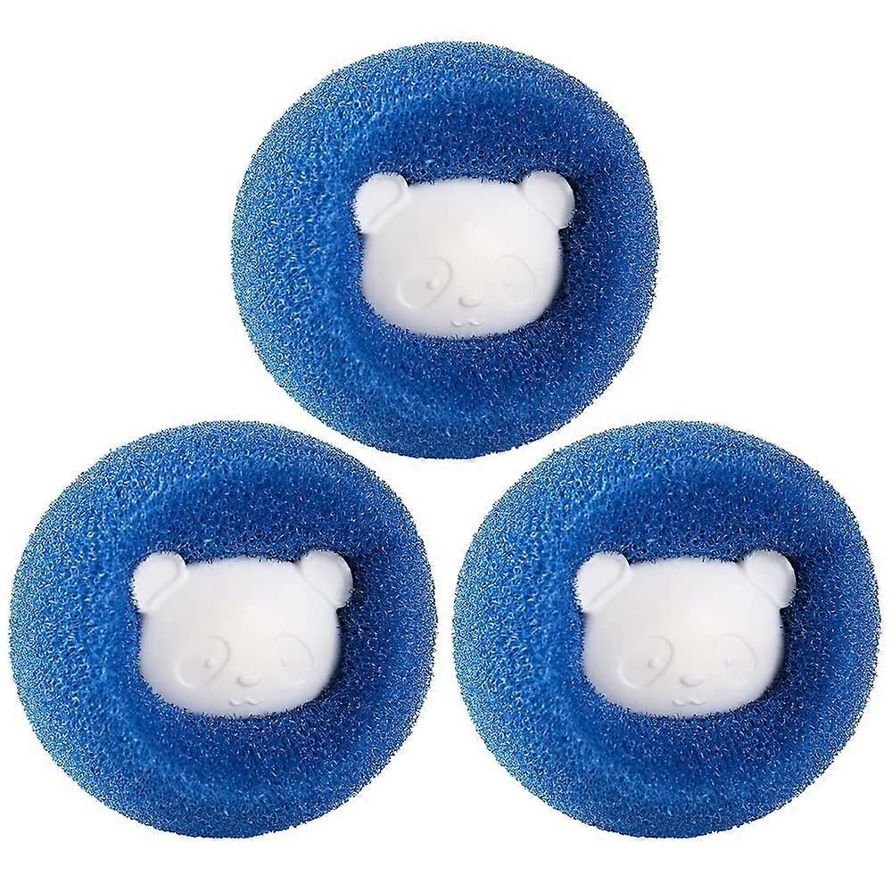 3 Pcs Reusable Dryer Balls Magic Laundry Balls Anti-Static Fabric Softener Washer Balls For Washing Machine Anti-Tangle
