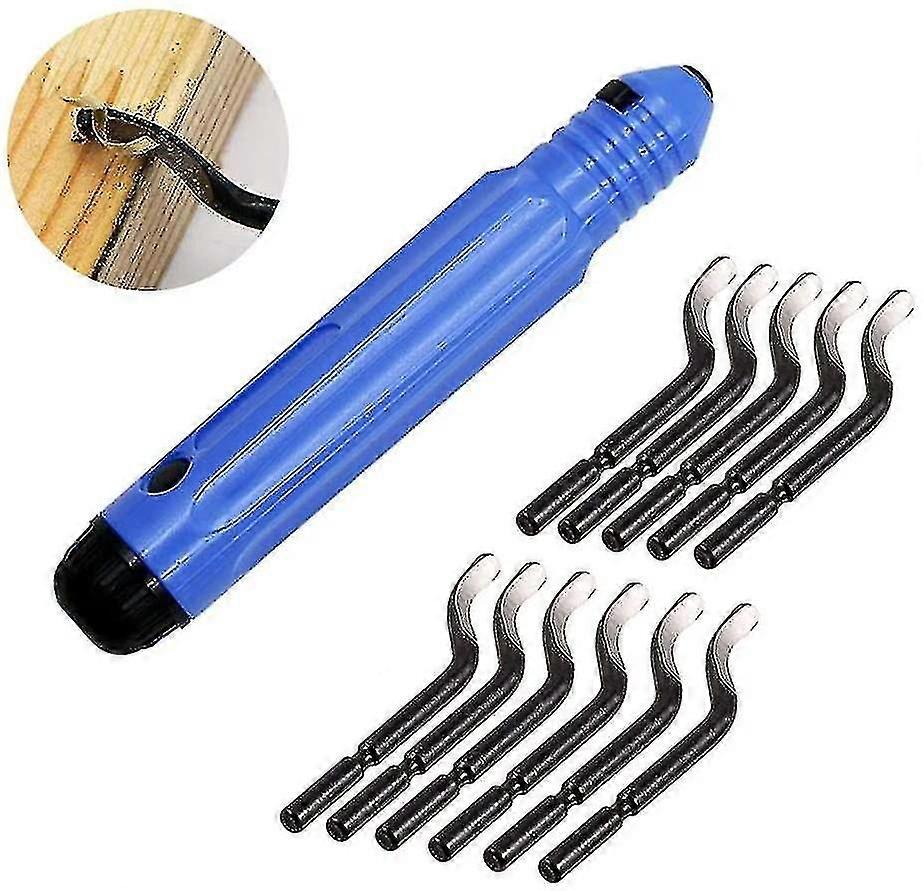 Deburring Tool Deburring Tool With 11 Blades Bs1010 360 Rotatable Deburr Blades