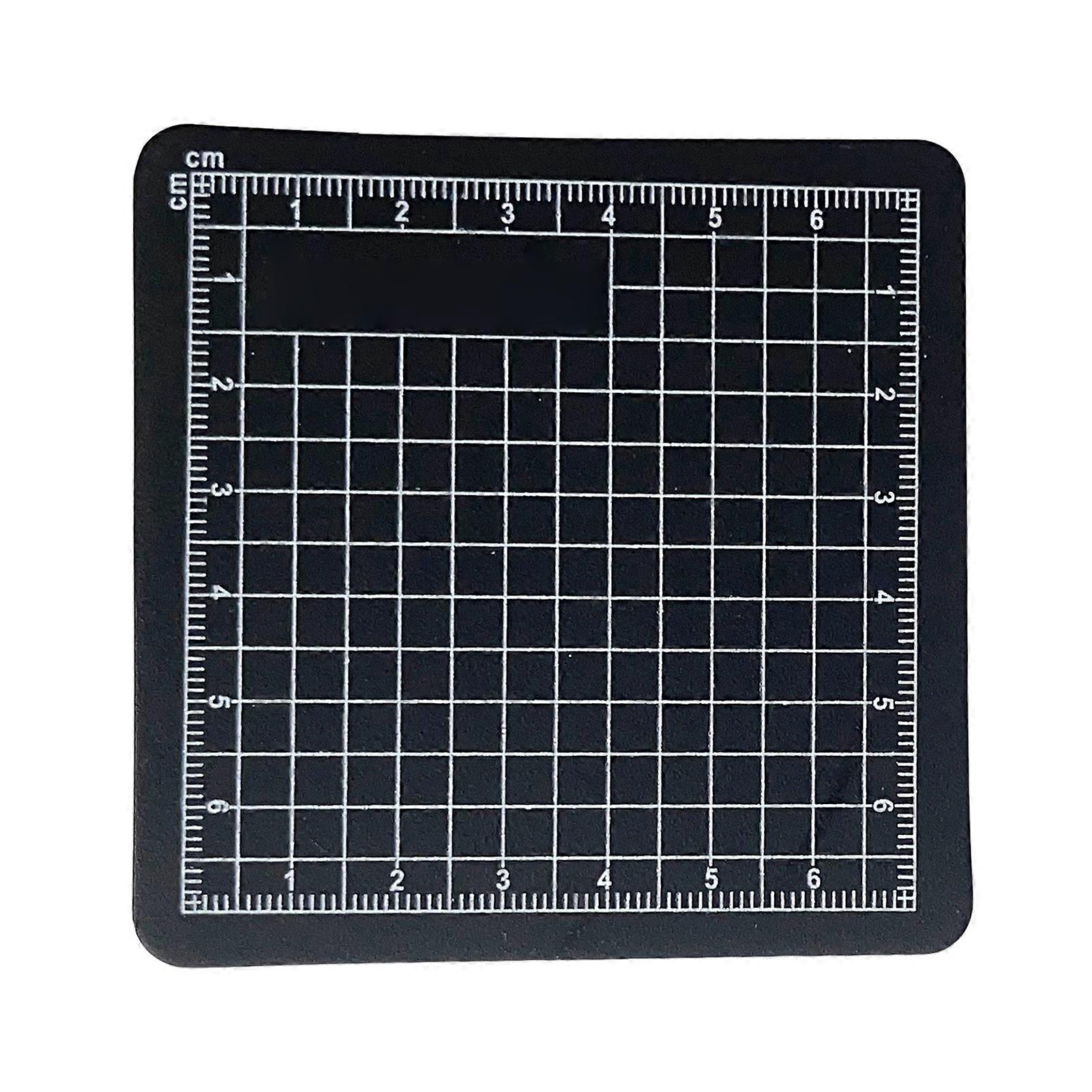 Model Cutting Mat Clear Scale Accurate Measure Hard Anti-crack Square Shape DIY Stationery Scrapbook Material Cutting Mat Art Supplies KAESI