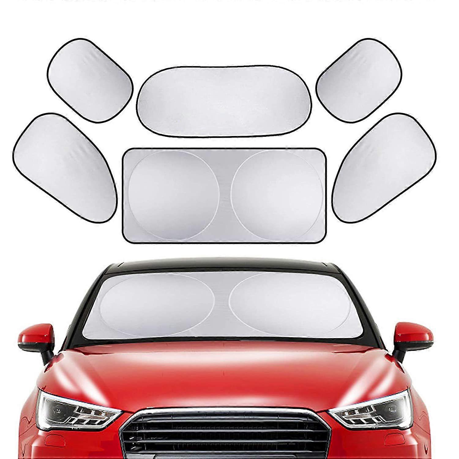 6Pcs Car Sun Visor Blocks UV Rays Protector
