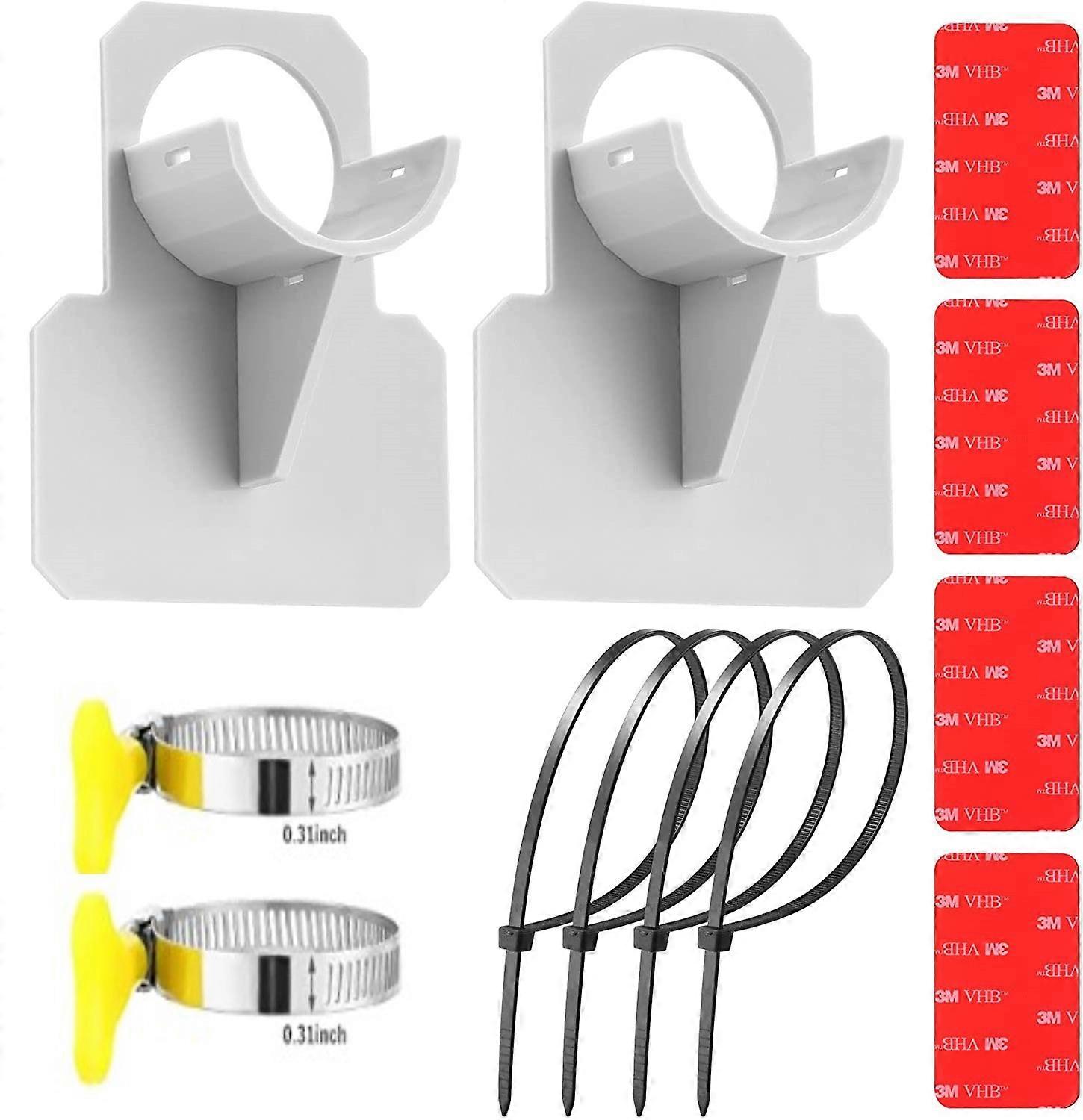 2PCS Swimming Pool Pipe Holders,Above Ground Pool Accessories,Pool Accessories,Pool Hoses for Above Ground Pools,Designed to Fit On Intex Pools,Preve