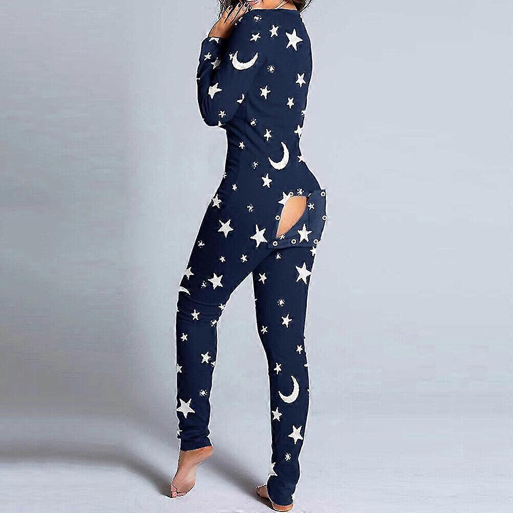 جديد المرأة مثير بذلة بيجاما بعقب بوم مفتوحة رفرف Bodysuit Loungewear ملابس نوم