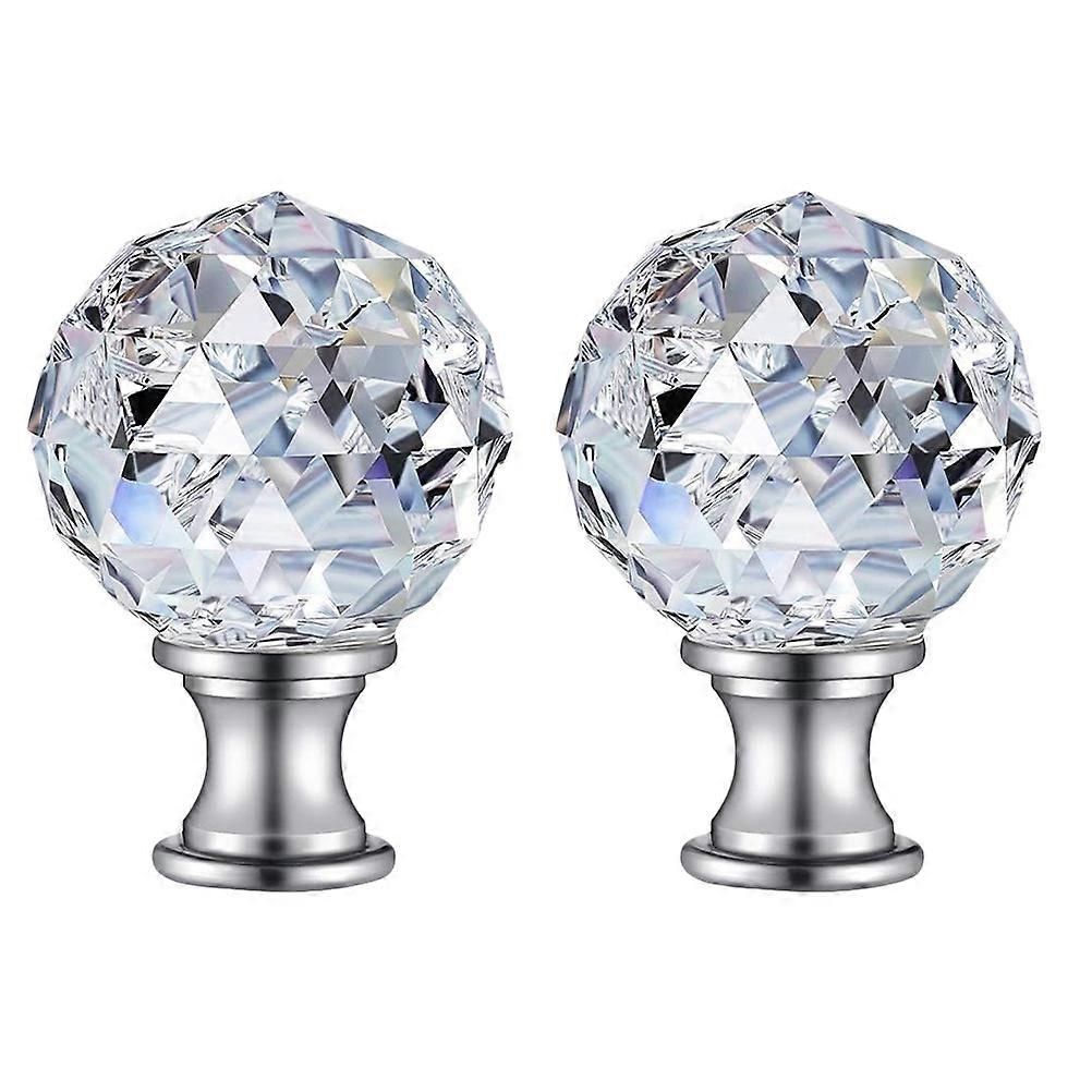 2pcs Lamp Shade Lamp Finial Caps Knob Lamp Decoration for Table Lamp Floor Light