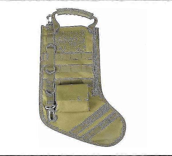 Tactical Christmas Stocking Bag Military Dump Drop Edc Molle Pouch Christmas Ornament Decoration Gifts For Veterans And Outdoorsy People