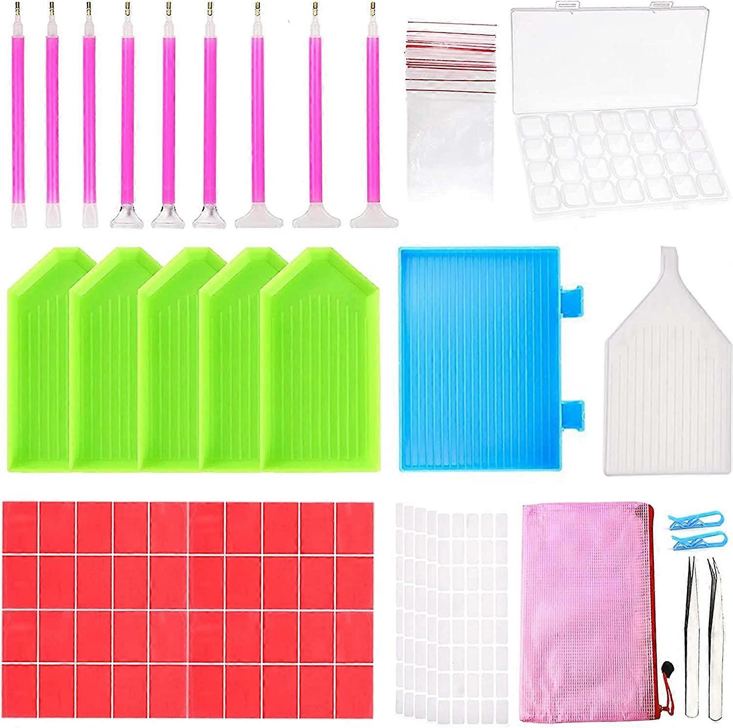 127pcs DIY Diamond Painting Accessories, Diamond Painting Tools Kit
