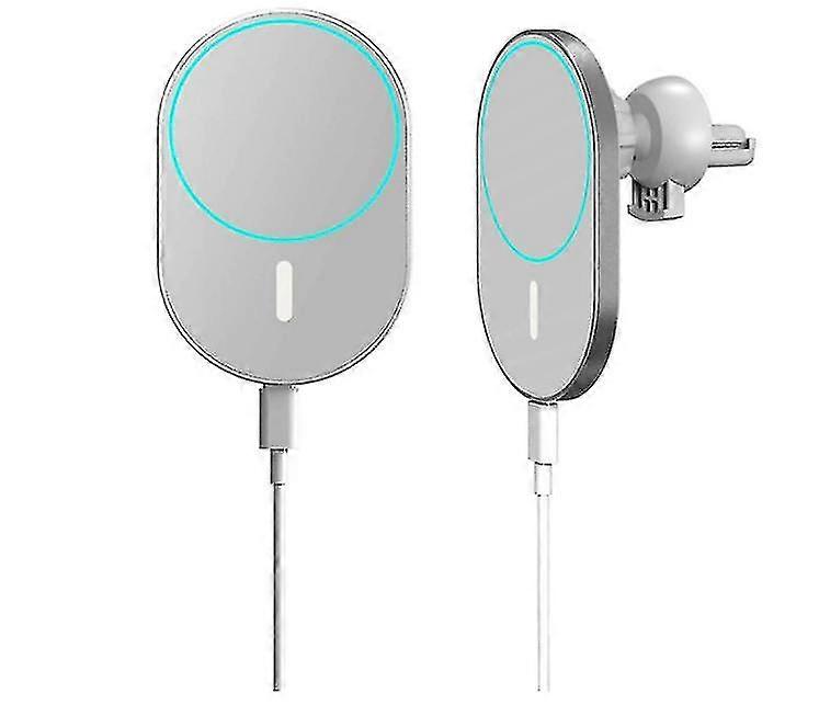 磁気車のワイヤレス充電器、15w Qi急速充電車の電話ホルダー