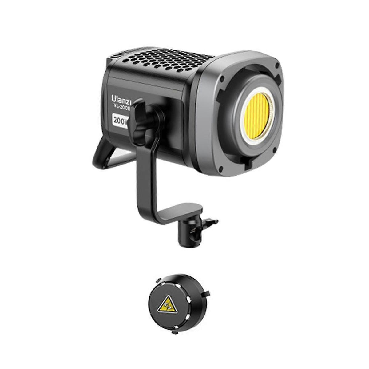 VL-200Bi 200W V-Mount Video Light Wireless Control, 95+ Adjustable 2700K-6500K CCT for Livestreami