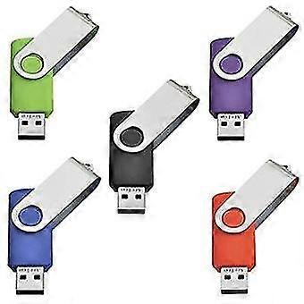 5 Pack 8gb Usb 2.0 Flash Drive Thumb Drives Memory Stick