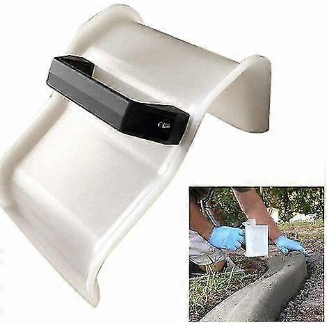 Plastering Trowel Construction Tool, Concrete Trowel Plastering Trim Trowel Diy Landscaping Curb Tool With Handle Masonry Hand Trowel