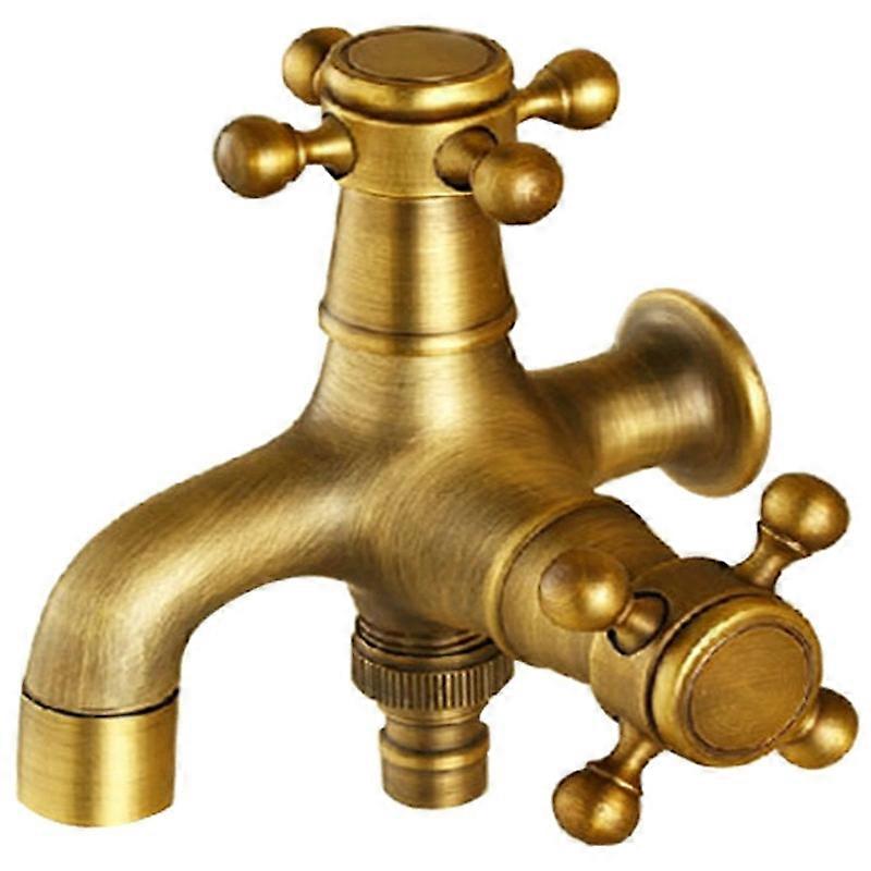Copper Antique Washing Machine Faucet