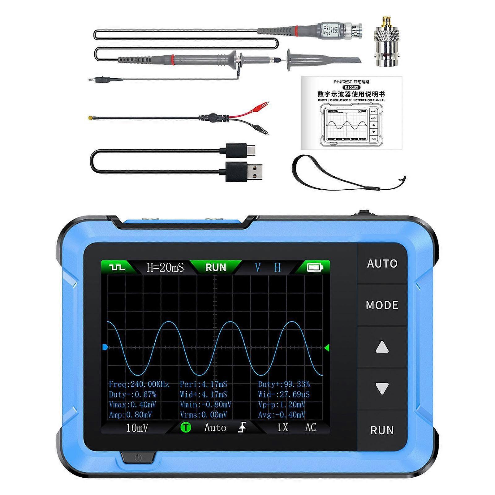 Digital Oscilloscope Kit Portable Maintenance Industry Tool Signal Generator