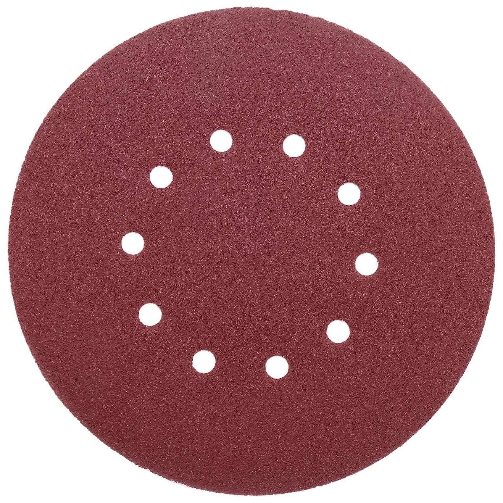 225mm Sanding Disc Pads, 25 Pcs and Loop Sandpaper for Random Orbital Sander (80 Grit)
