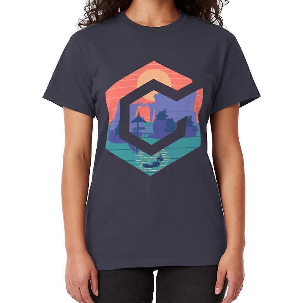 GameCube Outset Serenity Navy tričko