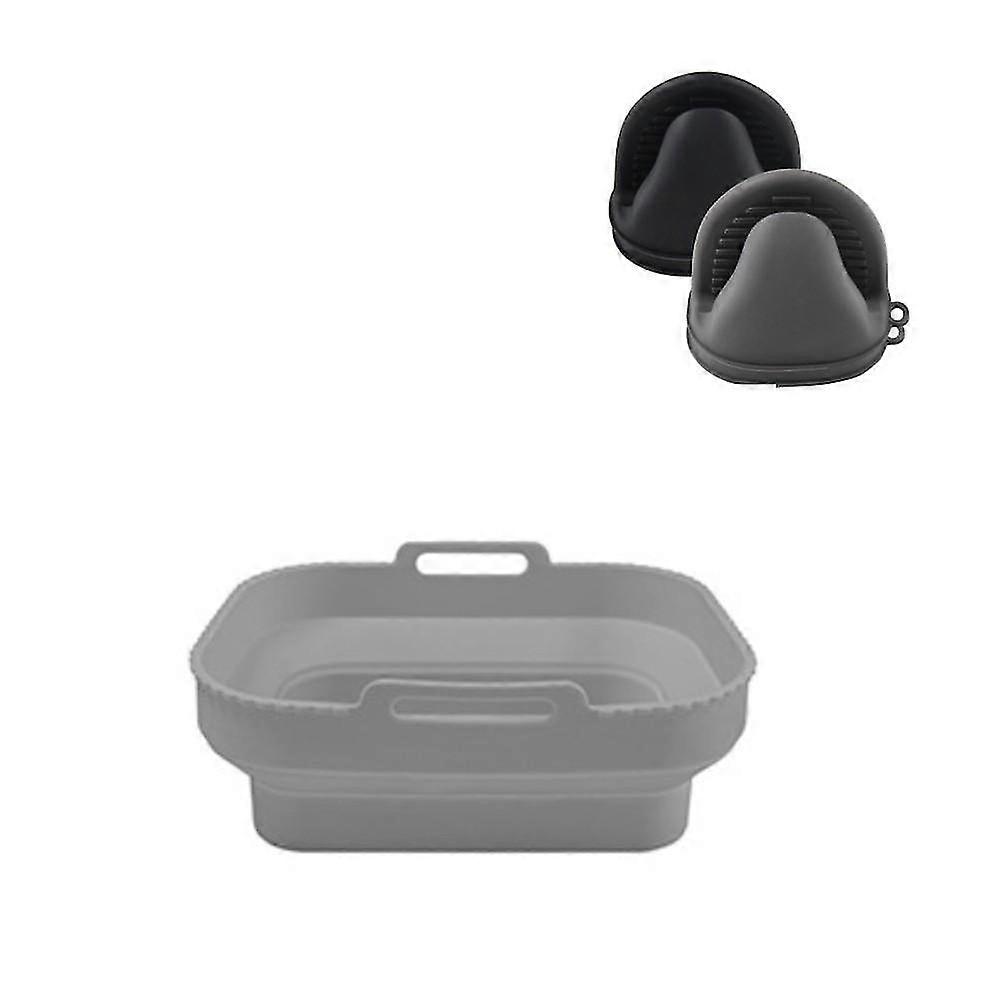 SYDSY Foldable Square Wave Air Fryer Silicone Box