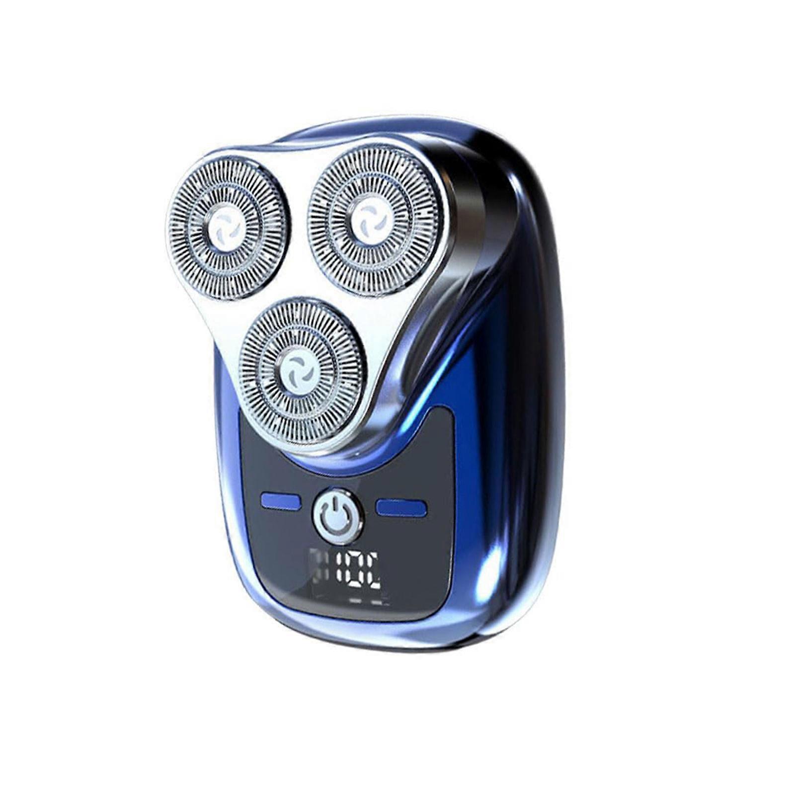 Electric Shavers For Men Bald Head Shaver Led Display 3-in Faster-charging 5d Floating Waterproof,100% New