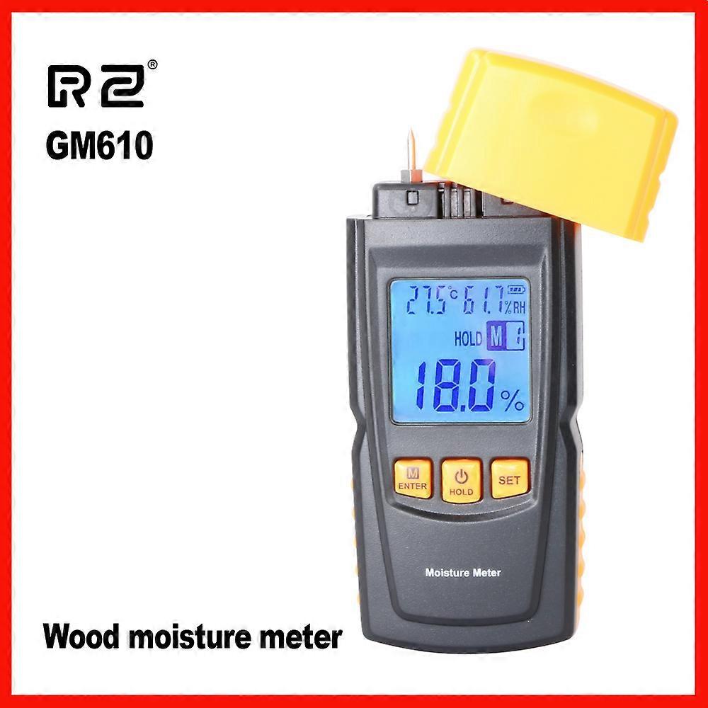 RZ Handheld Wood Auto High Precision Moisture Meter with Fine Design GM610 Moisture meter
