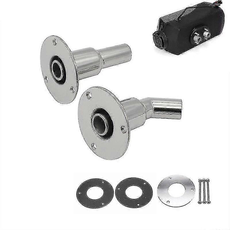 Oțel inoxidabil 316 Prin Hull de eșapament montare Tub țeavă socket hardware-ul parte a încălzitorului de aer diesel pentru barca auto camion dropship