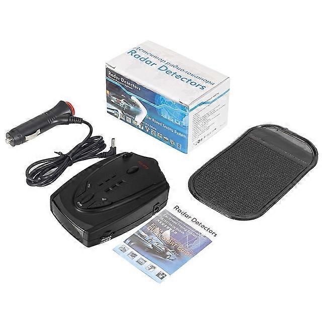 Hot 525 Radar Car Radar Detector English Russian Anti Radar Detector Vehicle V7 Speed Alarm Systems & Security Radar Detectors