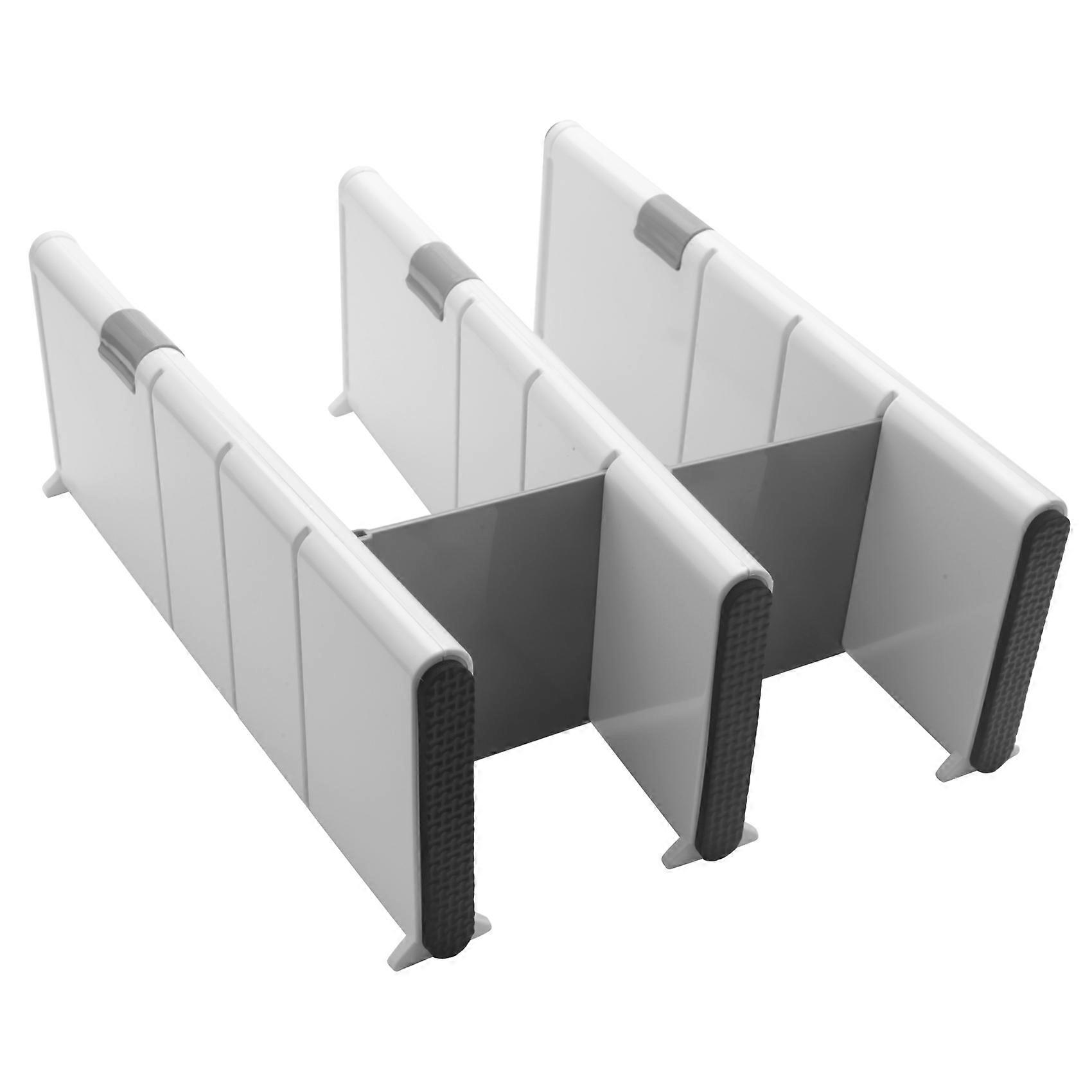 Adjustable Drawer Dividers Organizers - Expandable Drawer Organization Separators for Kitchen, Dresser, Bedroom,3-Pack