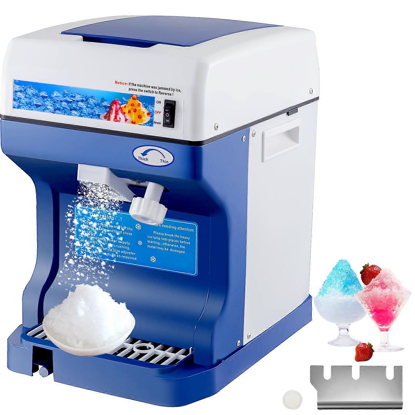 250W Snow Cone Maker Adjustable Ice Shavers