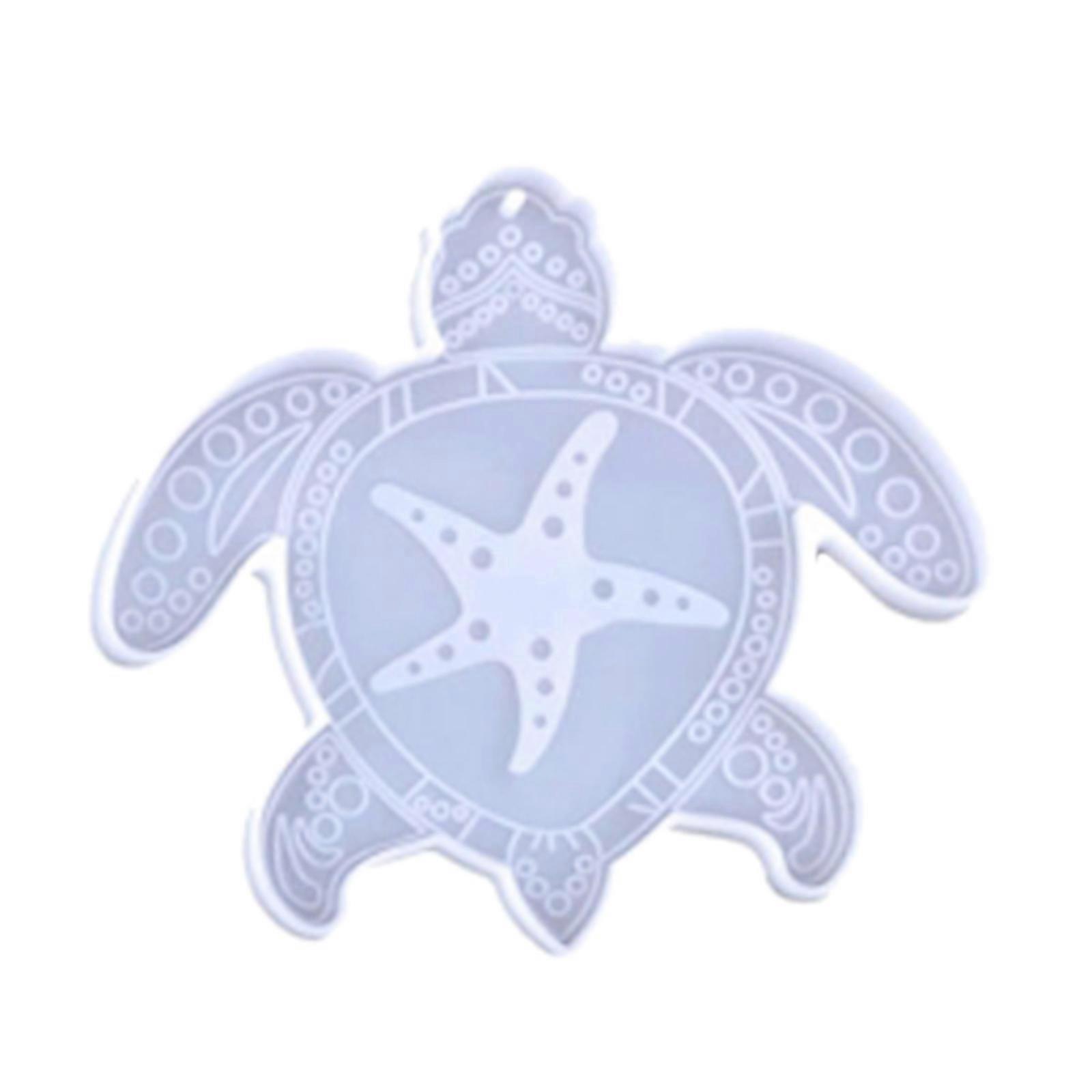 Turtle Shape Keychain Mold Epoxy Crystal Silicone Mold Customized Mold