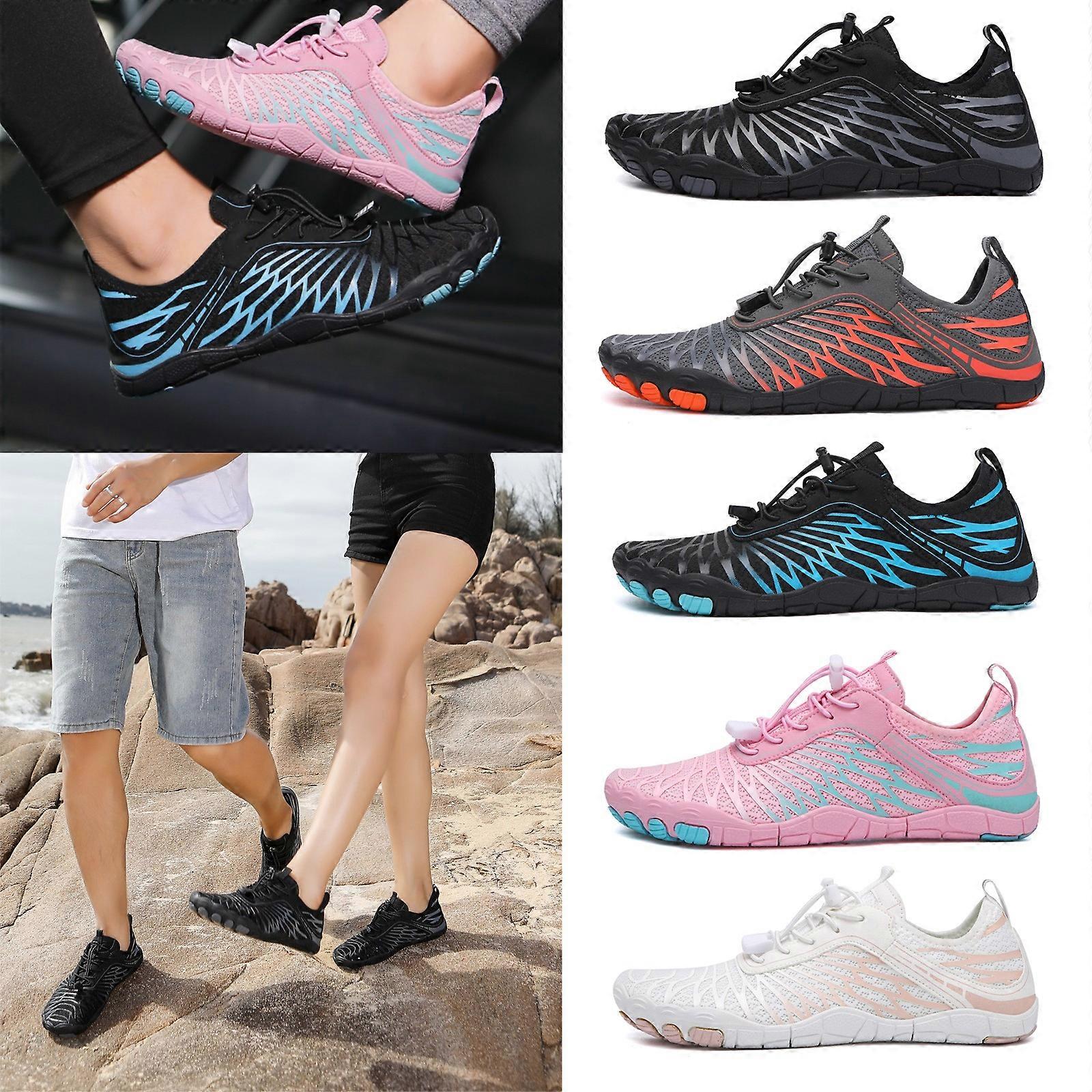 أحذية حافي القدمين للنساء الرجال ، أحذية المشي لمسافات طويلة للنساء ، أحذية الشاطئ الصحية وغير القابلة للانزلاق اكسسوارات اليوم