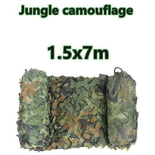 Mj Woodland Reinforced Camouflage Net Military Hunting Jungle For Pergola Gazebo Mesh Hide Garden Shade Outdoor Awning Cover