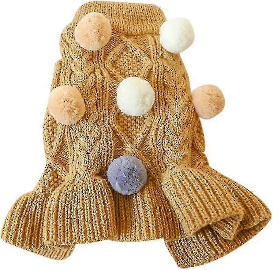 Pet Dog Clothes Winter Knitted