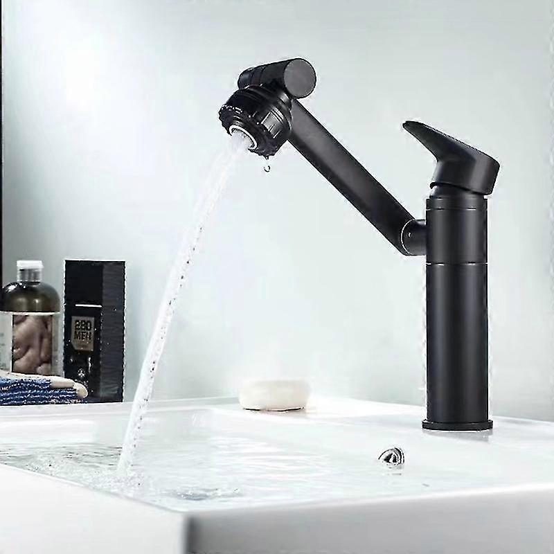 バスルーム洗面器の蛇口360度回転式洗面器シンクの蛇口は家庭用TWに耐久性があります
