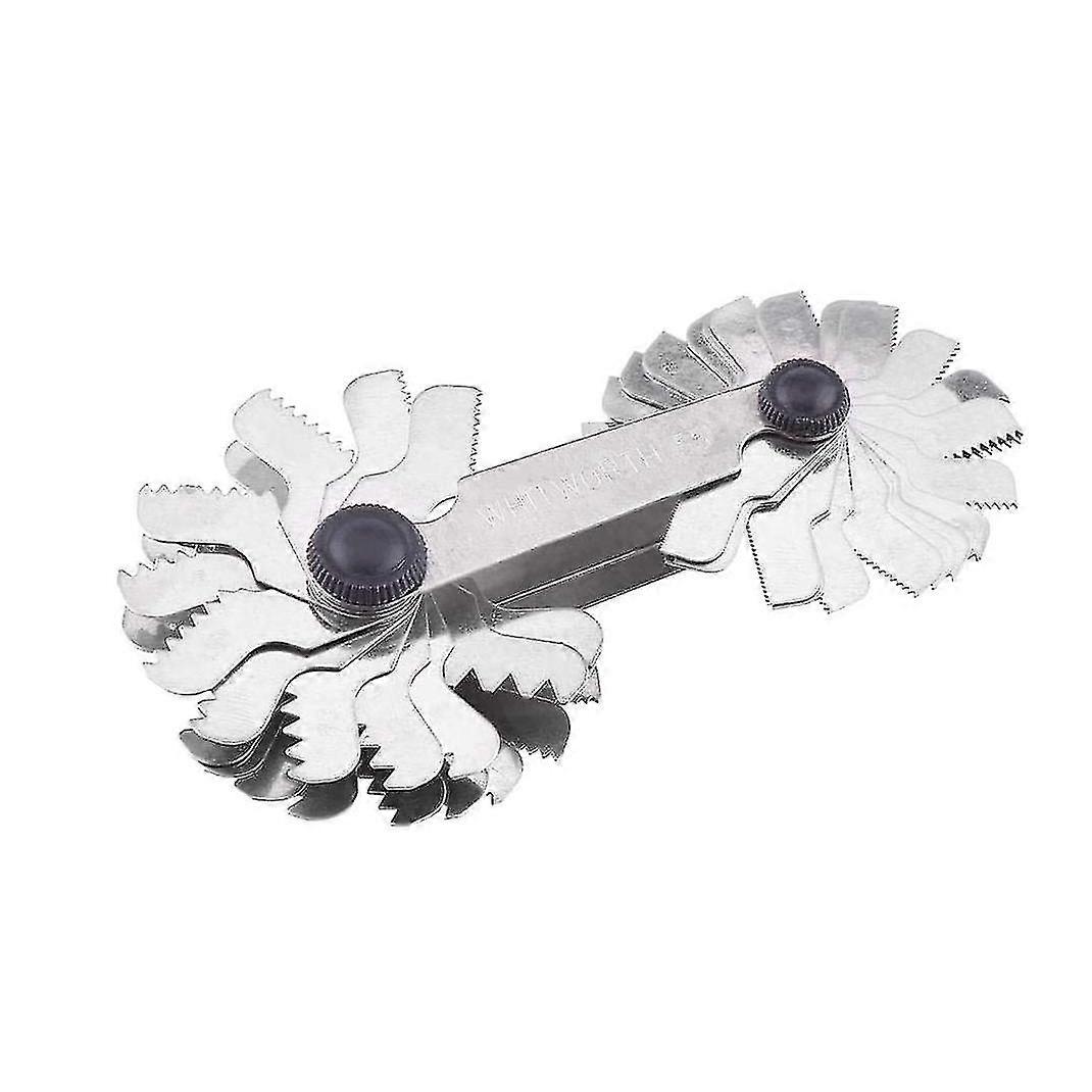 52 Stück Gewinde Pitch Gauge Gewinde Pitch Messgerät Werkzeug Gewinde Gauge (52 Stück Metric + Inc