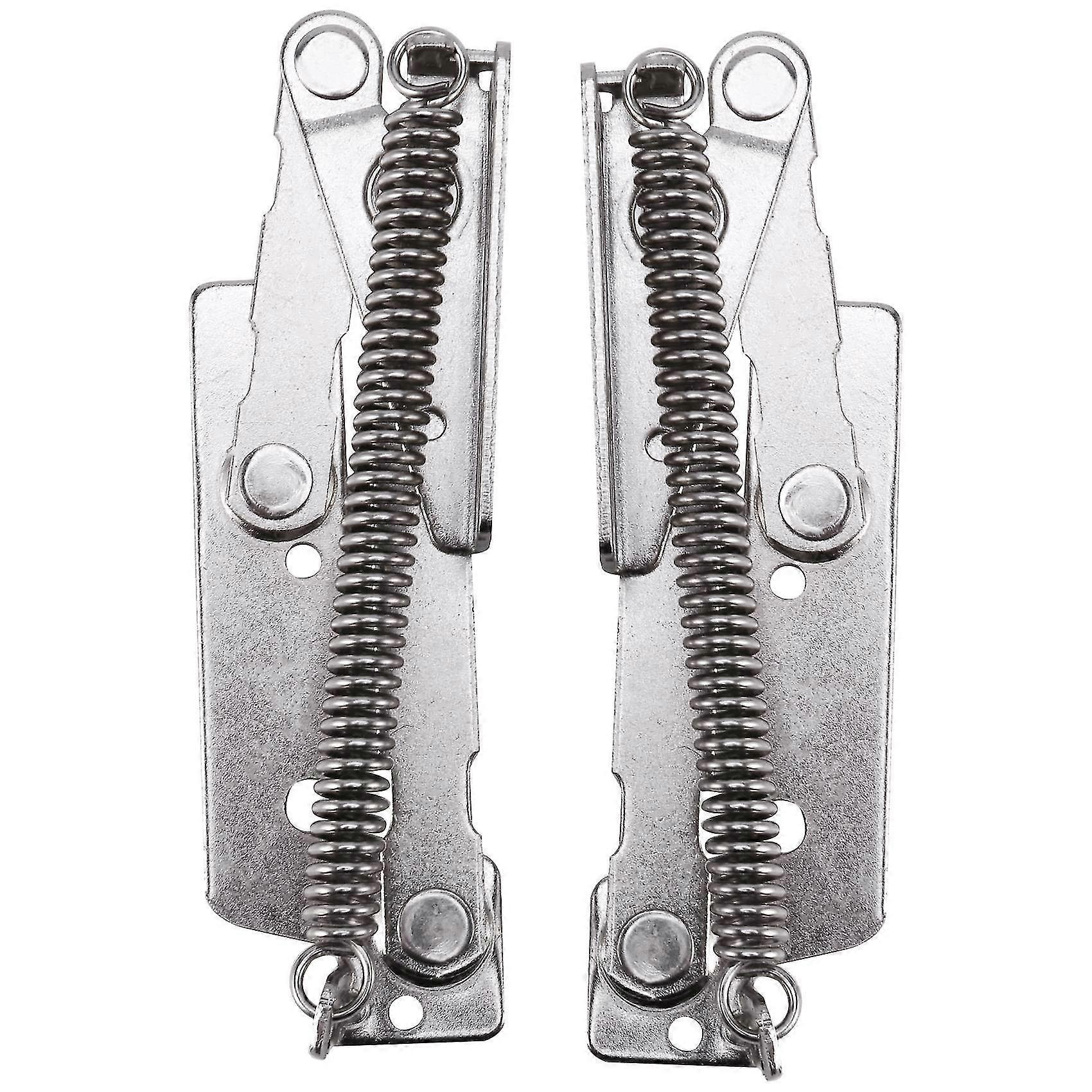 2pcs Z-type Small Cabinet Door Hinge Small Storage Stool Function Hinge Iron -plated Pillow Hinge