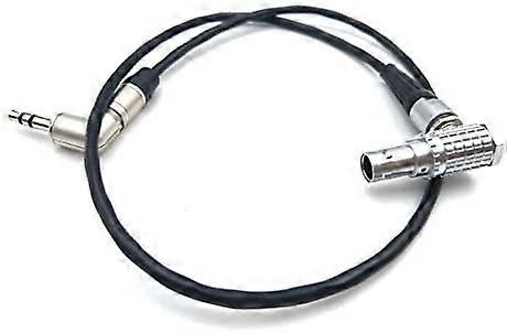 Lanxri TRS 3.5mm to 0B 5pin Plug Tentacle Sync Timecode Cable for Arri Alexa Mini/LF/XT, Sound Devices 644 Timecode Cable