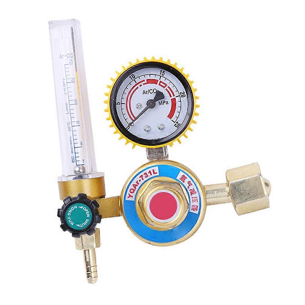 Shockproof Argon Arc Welding Flow Meter Gas Regulator Pressure Reducer Gauge QinHai