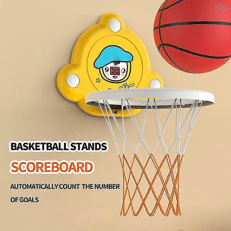 調整可能なスタンドキッズバスケットボールフープキット漫画クリエイティブアニマルバスケットボールスタンド屋外屋内ゲームスポーツプレイおもちゃ子供用