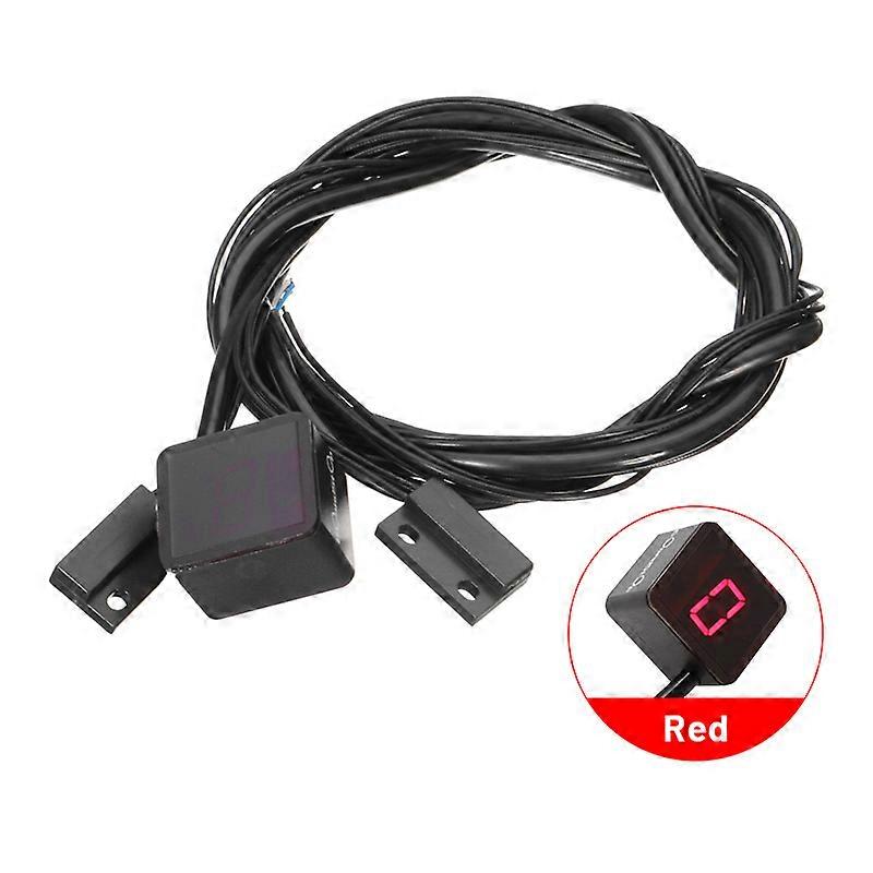 Universal Ímã forte Ultra fino Motocicleta 8 velocidades Digital Indicador de engrenagem Motocicleta Display Shift Lever Sensor