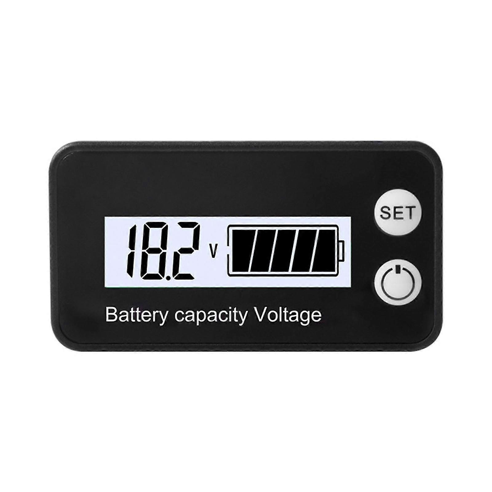 Upgraded Battery Meter Battery Capacity Voltage Indicator Battery Gauge Monitor