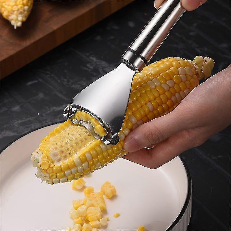 Stainless Steel Corn Stripper Corns Threshing Device Easy Peeling Corn Kerneler