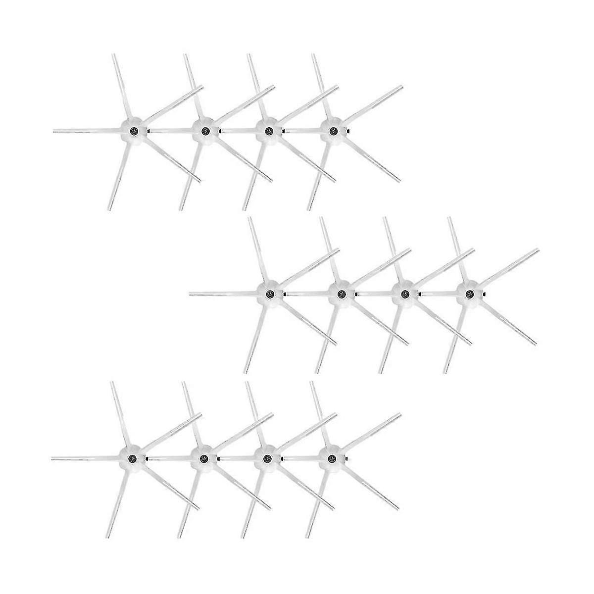 12pcs For Q5+ Vacuum Cleaner Replacement Side Brush Washable Spare Parts,b