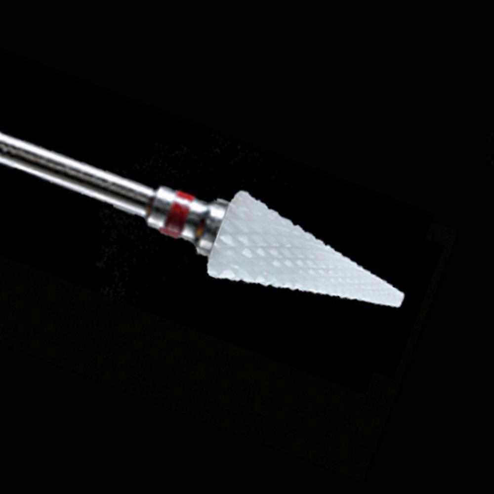 1pcsセラミックミリングカッターネイルドリルビット電気マニキュアドリルペディキュアミルビットマシンファイルネイルアートツール機器