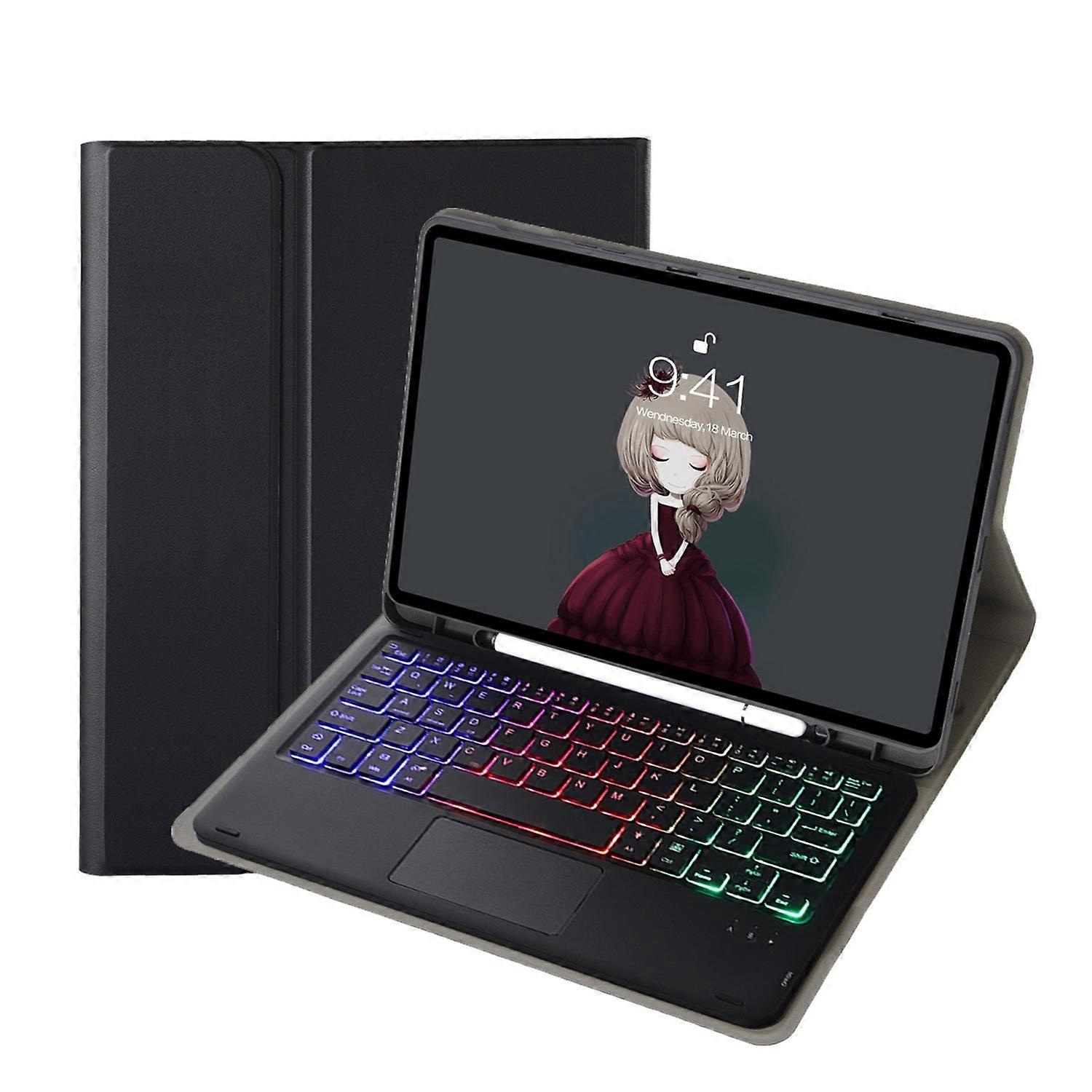 Keyboard Leather Case For Samsung Galaxy Tab A8 10.5 (2021)
