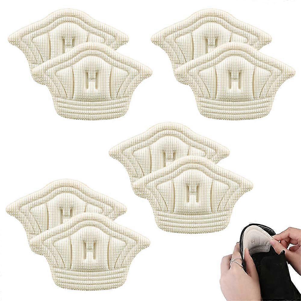 Sunrain 4 Pairs Heel Cushion For Loose Shoes,heel Grip Inserts Heel Pads For Shoes,rubbing,blisters Heel Sticker For Shoes Too Big Shoes Filler Heel L