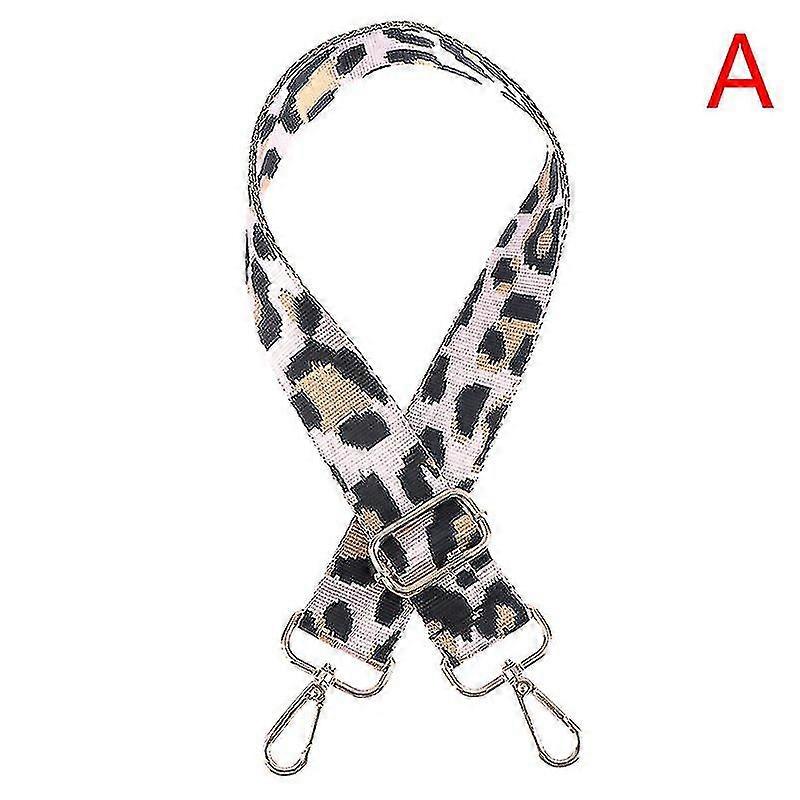 Thicken Color Dámská taška Příslušenství Leopard Print nastavitelný ramenní popruh