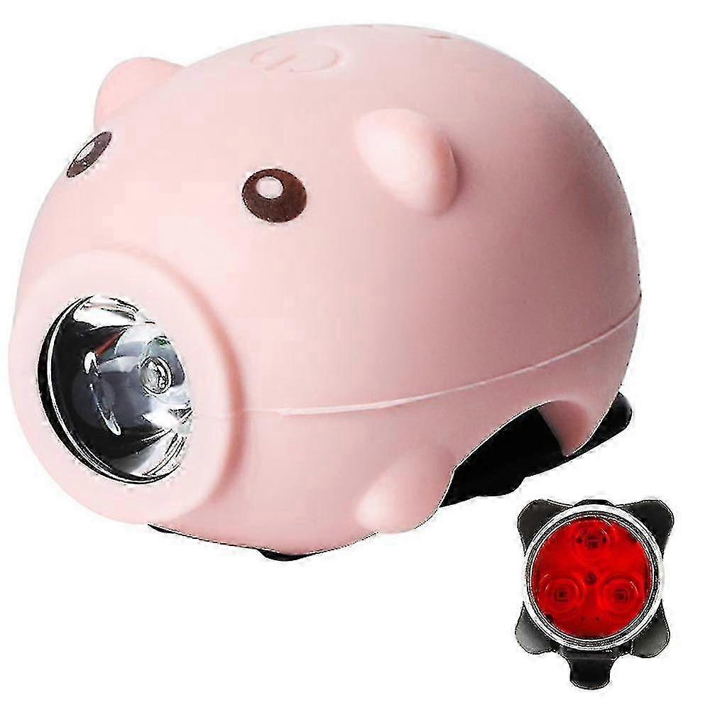 Bicycle Lights And Tail Lights With Horn Function,usb Rechargeable Bik