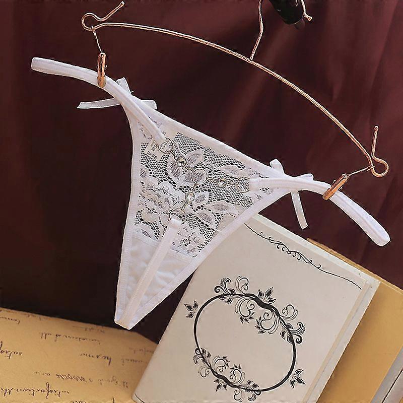 Kvinnors Spets Stringtrosor G-String V-String Trosor Trosor Underkläder Underkläder Kort