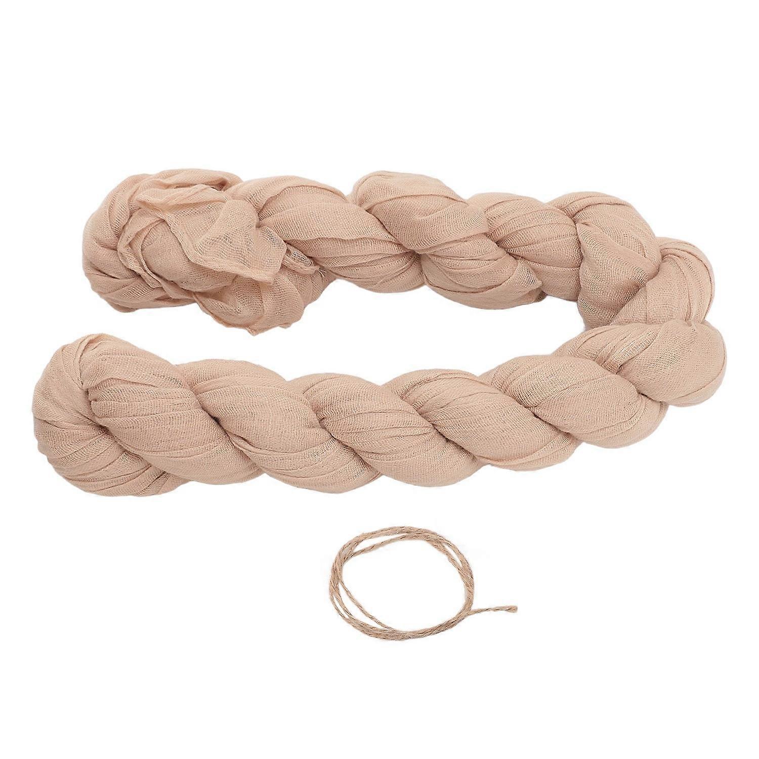 Cheese Cloth Table Runner 10ft Rustic Elegant Soft Romantic Gauze Table Runner for Wedding Birthday 