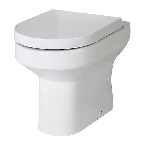 Nuie Harmony Back To Wall Toilet - White