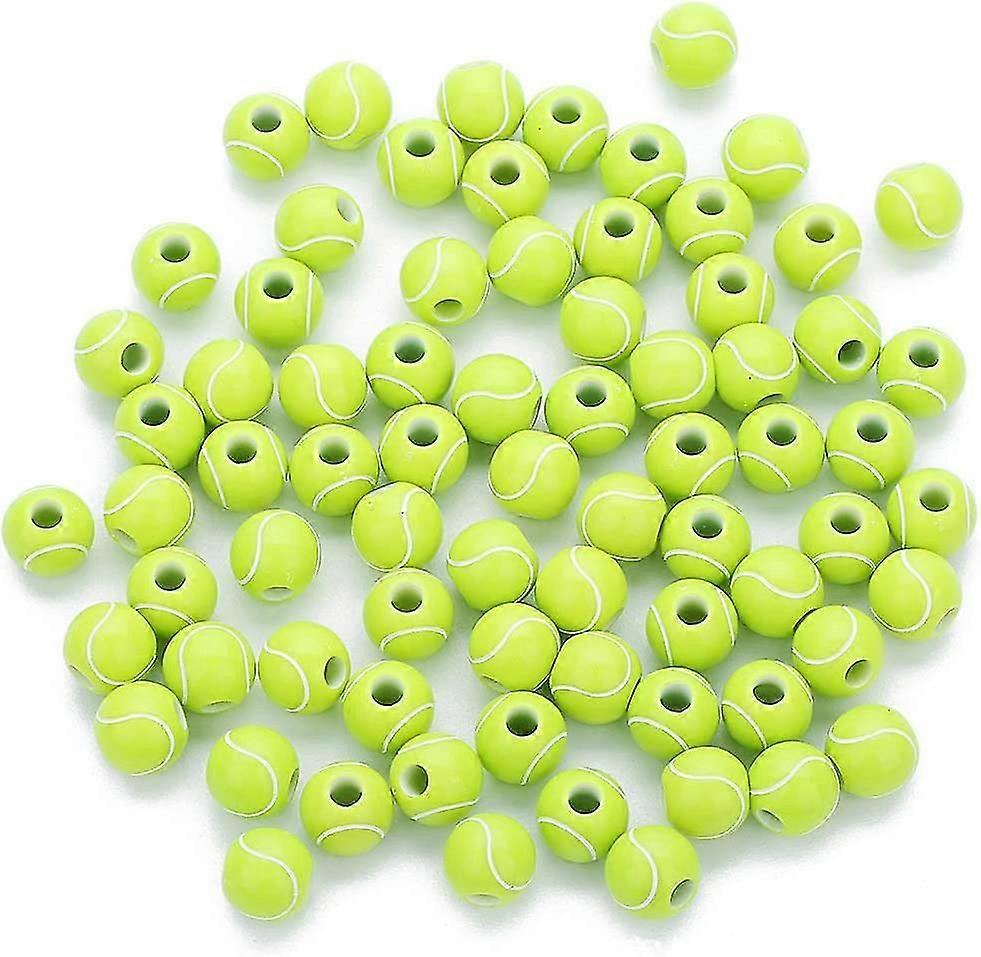 100 Pcs Tennis Beads 11mm S Pony Beads,0083