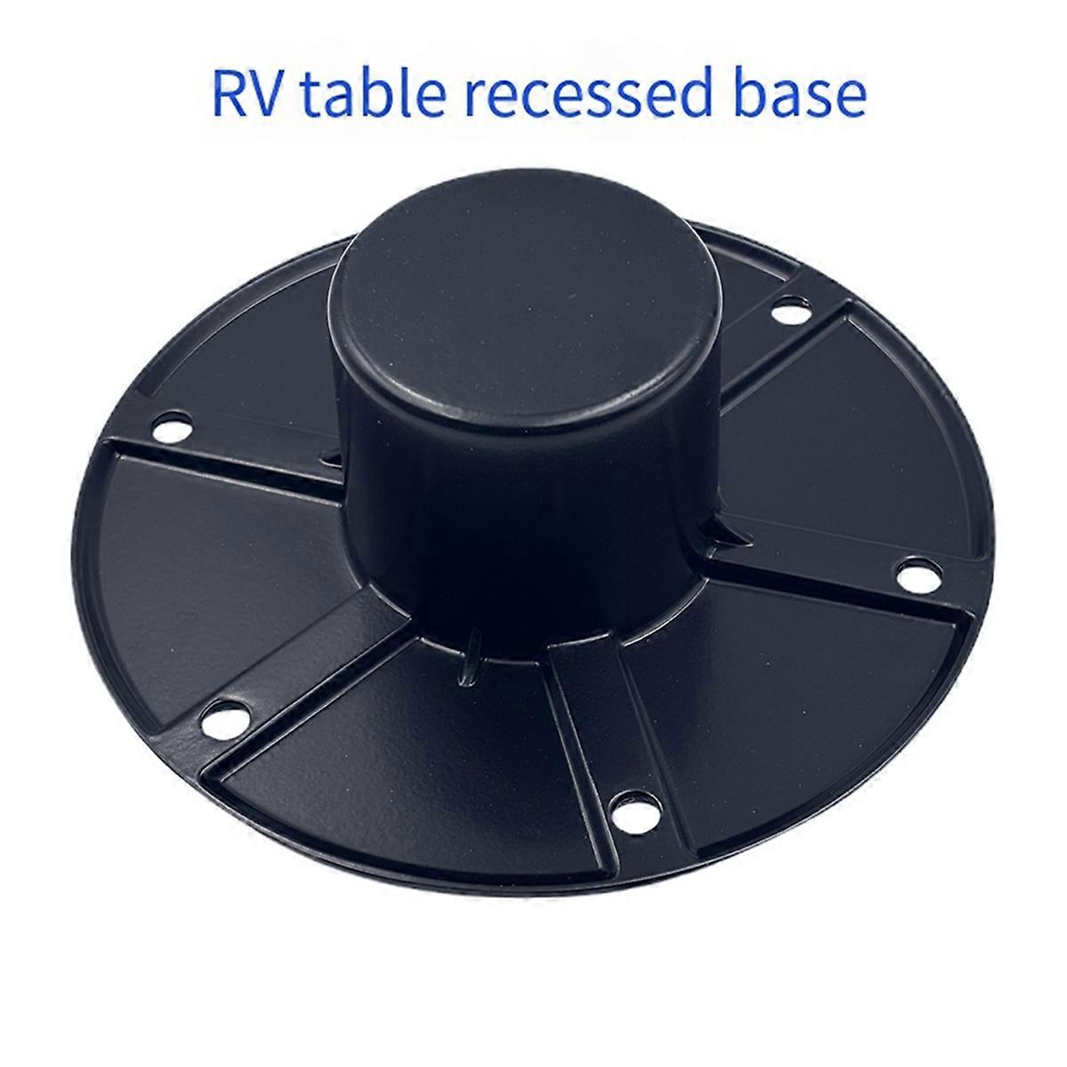 RV Trailer Table Base Mount Pedestal Base Round Flush Mount Table Leg Base